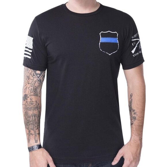 Grunt Style Police Support Tee - Picture 2 of 2